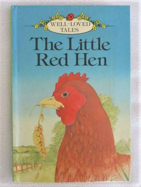 1986 HARD COVER - LADYBIRD - THE LITTLE RED HEN