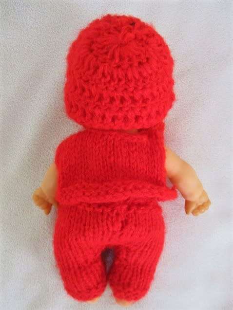 SMALL 16CM TALL COLLECTABLE UNEEDA CHUBBY BABY DOLL