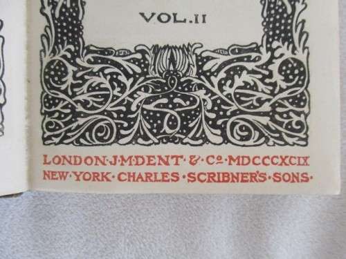 1899 - ST. RONAN'S WELL BY SIR WALTER SCOTT - VOL.I AND II