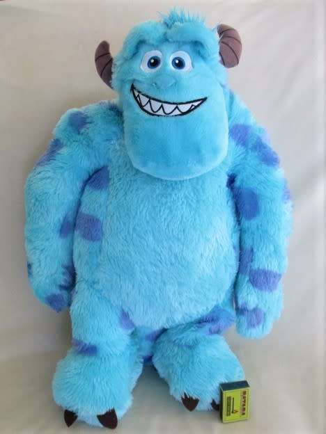 A GORGEOUS VERY LARGE JAMES P. SULLIVAN (SULLY) FROM THE DISNEY MOVIE - MONSTERS INC
