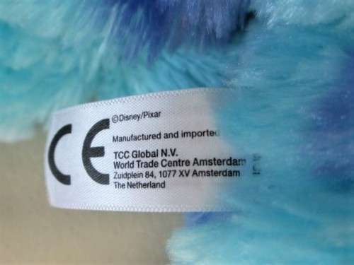 A GORGEOUS VERY LARGE JAMES P. SULLIVAN (SULLY) FROM THE DISNEY MOVIE - MONSTERS INC