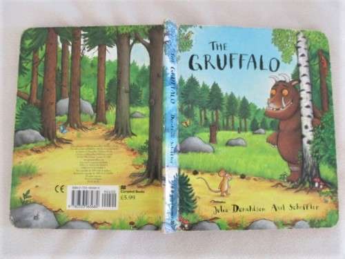 WHAT'S NOT TO LOVE ABOUT THE GRUFFALO?? CUTE 1999 BOARD BOOK