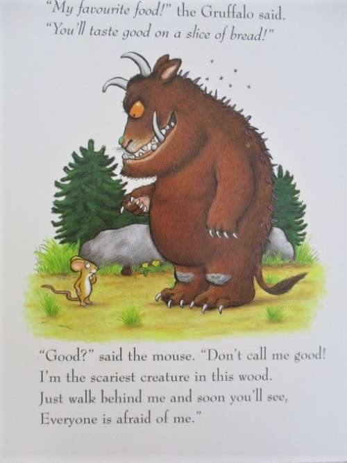 WHAT'S NOT TO LOVE ABOUT THE GRUFFALO?? CUTE 1999 BOARD BOOK