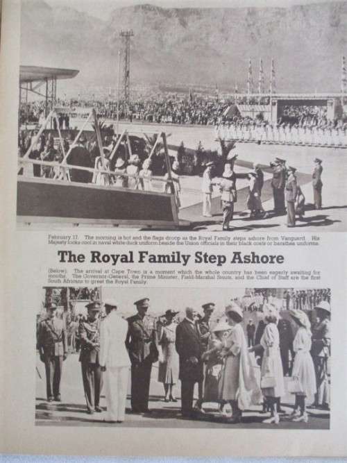 1947 - TWO RARE PUBLICATIONS OF THE ROYAL VISIT TO SOUTH AFRICA IN 1947