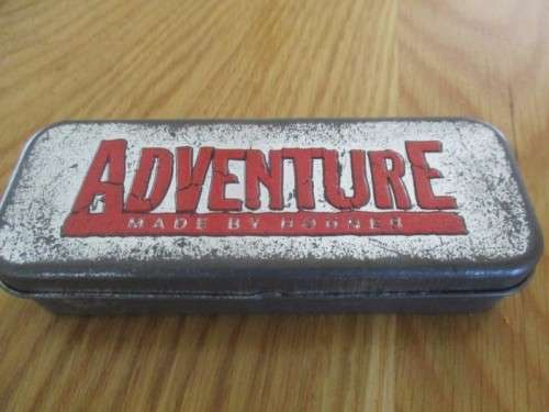 HOHNER, GERMANY 'ADVENTURE' HARMONICA 520/20  KEY C  - IN ORIGINAL TIN