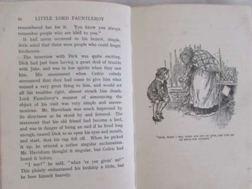 1925 - LITTLE LORD FAUNTLEROY BY FRANCES HODGSON BURNETT