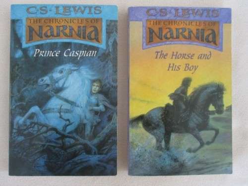 THE CHRONICLES OF NARNIA BY C.S. LEWIS - BOX SET OF SEVEN BOOKS