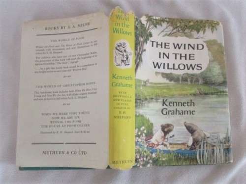 1959 - HARD COVER & DUST COVER - AN EARLY EDITION OF WIND IN THE WILLOWS