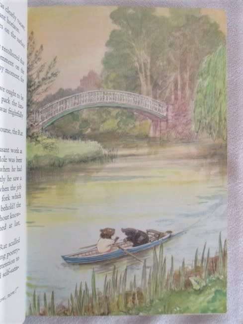 1959 - HARD COVER & DUST COVER - AN EARLY EDITION OF WIND IN THE WILLOWS