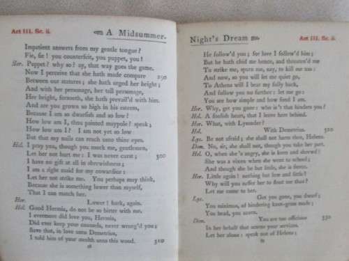 1915 - THE TEMPLE SHAKESPEARE -SHAKESPEARE'S COMEDY OF A MIDSUMMER NIGHT'S DREAM