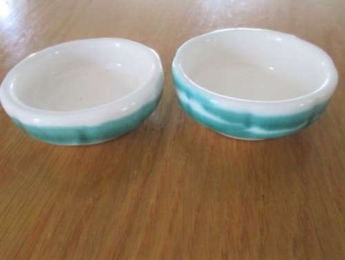 VINTAGE MID CENTURY AUSTRIAN GMUNDNER KERAMIK COFFEE SET - VERTIGO FLAME - QUIRKY!