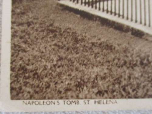 VINTAGE POSTCARD OF NAPOLEON'S TOMB, ST HELENA