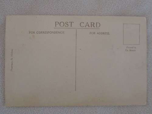 VINTAGE POSTCARD OF NAPOLEON'S TOMB, ST HELENA