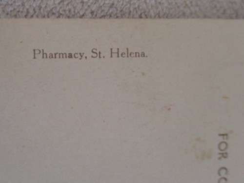 VINTAGE POSTCARD OF NAPOLEON'S TOMB, ST HELENA