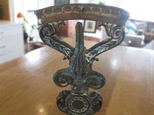 VINTAGE SPELTER-LIKE ART DECO "SCALES OF JUSTICE" BALANCING SCALE - MADE IN ITALY