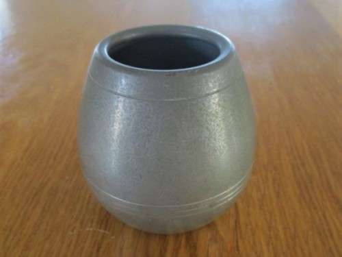 FOR ZEEBOB ONLY -VINTAGE DUTCH PEWTER GERO CREAMER AND SUGAR BASIN DESIGNED BY GEORG NILSSON