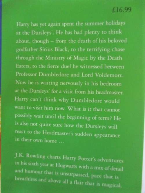 RARE HARRY POTTER FIRST EDITION WITH MISPRINT ON PAGE 99 (ELEVEN OWLS) - HARD COVER PLUS DUST COVER