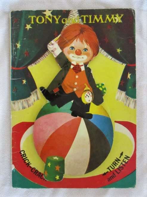 A VERY OLD AND RARE CRICK-CRACK BOOK - TONY AND TIMMY