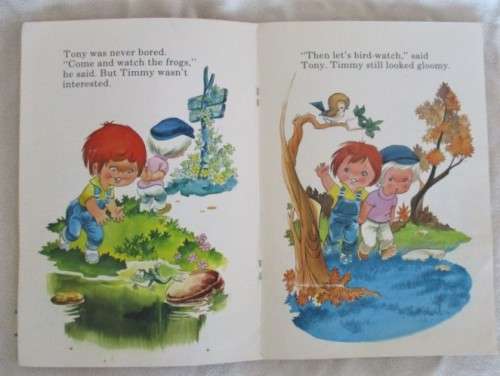 A VERY OLD AND RARE CRICK-CRACK BOOK - TONY AND TIMMY