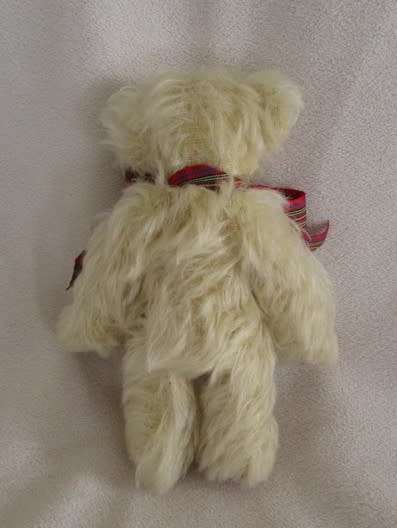 A GORGEOUS SMALL MOHAIR HAND MADE ARTIST'S TEDDY BEAR - FULLY JOINTED
