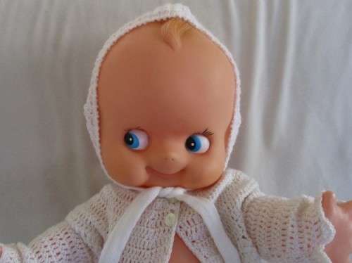 A GORGEOUS VERY LARGE 52CM TALL VINTAGE KEWPIE DOLL IN FANTASTIC CONDITION!