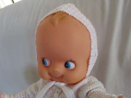 A GORGEOUS VERY LARGE 52CM TALL VINTAGE KEWPIE DOLL IN FANTASTIC CONDITION!