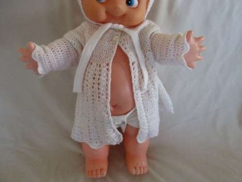 A GORGEOUS VERY LARGE 52CM TALL VINTAGE KEWPIE DOLL IN FANTASTIC CONDITION!