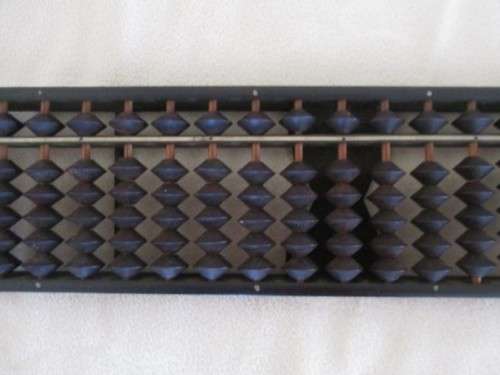 FOR JOHANN ONLY - A WOODEN ABACUS COUNTING FRAME