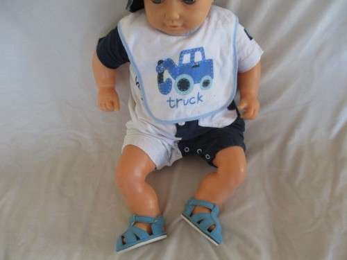 RELISTED DUE TO NON PAYMENT - LARGE VINTAGE 1980's PRIMA BABY ANGEL DOLL - 60CM TALL