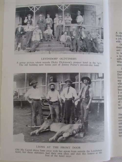 1952 HARD COVER - LAND OF THE SILVER MIST BY HARRY KLEIN - STORY OF NATAL, PONDOLAND, N. TVL ETC