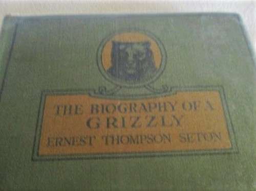 A SET OF SIX COLLECTABLE ERNEST THOMPSON SETON HARD COVER ANIMAL STORY BOOKS - CIRCA 1925 TO 1930
