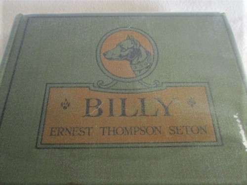 A SET OF SIX COLLECTABLE ERNEST THOMPSON SETON HARD COVER ANIMAL STORY BOOKS - CIRCA 1925 TO 1930