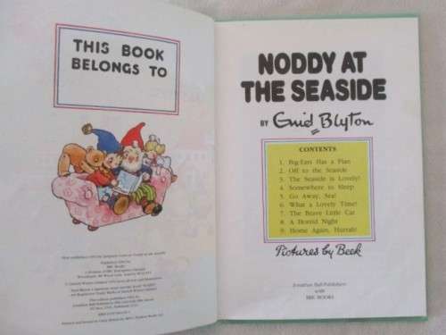 NODDY AT THE SEASIDE BY ENID BLYTON