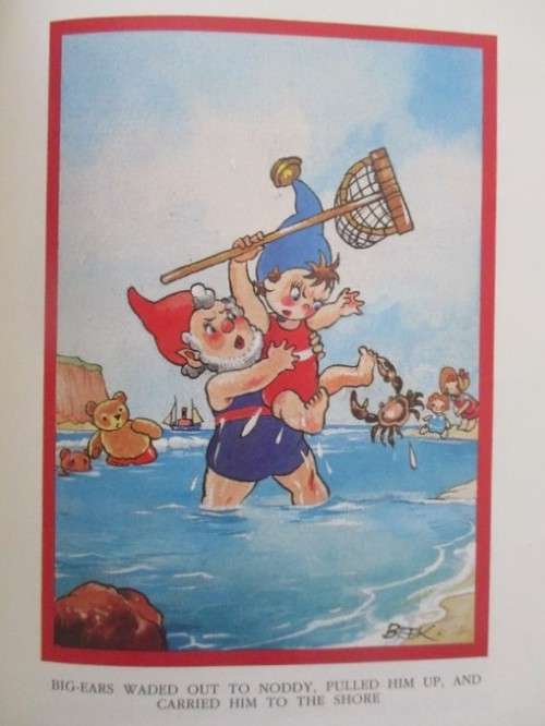 NODDY AT THE SEASIDE BY ENID BLYTON