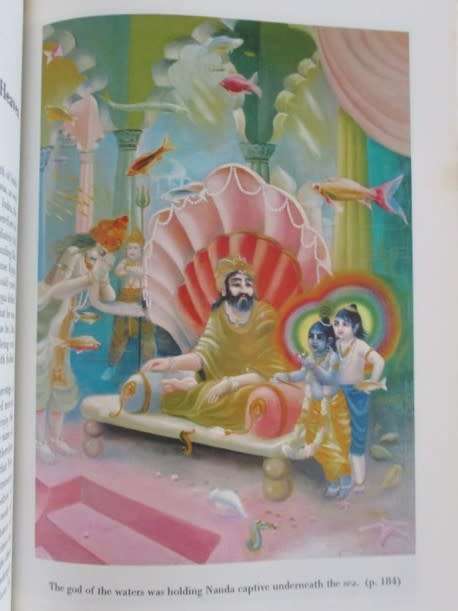 KRSNA THE SUPREME PERSONALITY OF THE GODHEAD - WITH AWESOME FULL PAGE ILLUSTRATIONS IN COLOUR