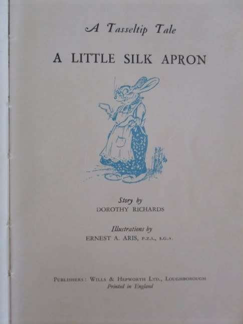 A VERY RARE LADYBIRD BOOK - VINTAGE 1955 HARD COVER - A LITTLE SILK APRON