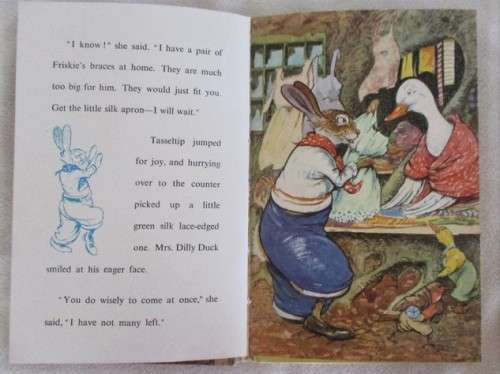 A VERY RARE LADYBIRD BOOK - VINTAGE 1955 HARD COVER - A LITTLE SILK APRON