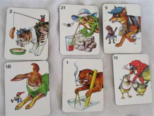 VINTAGE 1960's PIATNIK, VIENNA TOPS & TAILS CARD GAME IN ORIGINAL BOX - COMPLETE