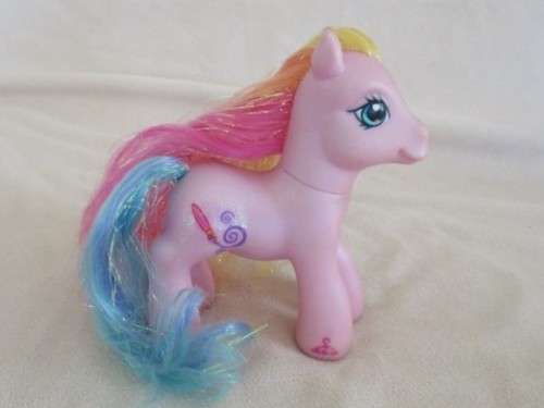 A RATHER RARE HASBRO G3 MY LITTLE PONY - TOOLA ROOLA
