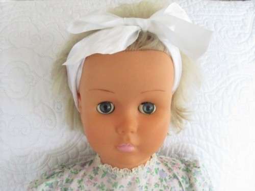 FOR DOMENIC ONLY - A VERY LARGE VINTAGE 90CM TALL PRIMA WALKING DOLL