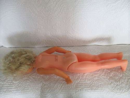 FOR DOMENIC ONLY - A VERY LARGE VINTAGE 90CM TALL PRIMA WALKING DOLL