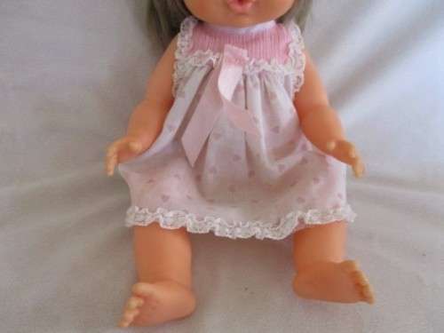 A LOVELY VINTAGE DOLL WITH THE SWEETEST FACE AND SEPARATE TOES!