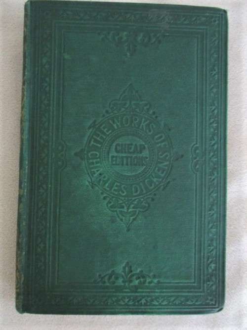 1863 - AN EARLY "CHEAP EDITION" OF CHARLES DICKENS - AMERICAN NOTES FOR GENERAL CIRCULATIONN