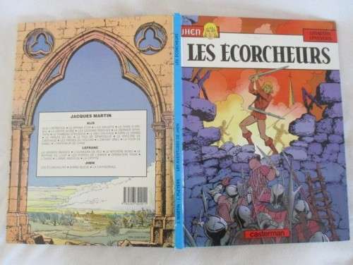 1984 HARD COVER - JHEN - LES ECORCHEURS (FRENCH) BY J. MARTIN AND J. PLEYERS