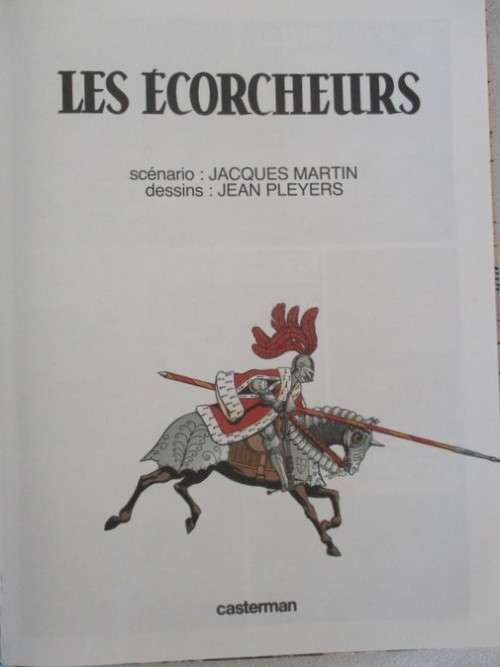 1984 HARD COVER - JHEN - LES ECORCHEURS (FRENCH) BY J. MARTIN AND J. PLEYERS