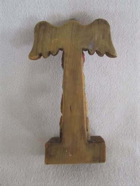 SMALL TOTEM POLE FROM ALASKA - GREAT FOR RAILWAY DIORAMA!