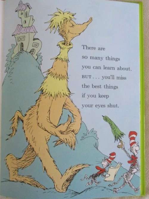 THE BELOVED DR SEUSS - READING IS FUN WITH DR. SEUSS - FOUR BOOKS IN ONE