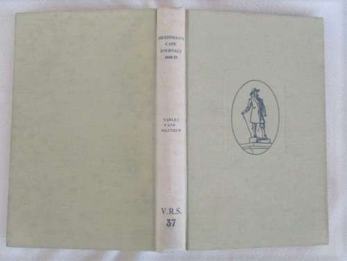 1957 - THE CAPE JOURNALS OF ARCHDEACON N.J. MERRIMAN 1848 - 1855