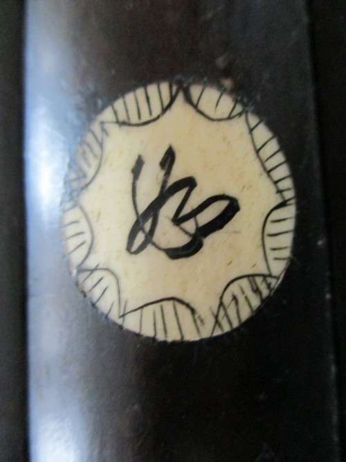 FOR SOMARI ONLY WOODEN CHINESE SLIDING BOX WITH IVORY/BONE SCRIMSHAW INLAYS & 2 CHOPSTICKS?HAIRPINS?