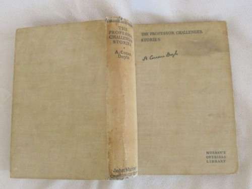1952 - 1ST EDITION IN 1 VOLUME - A.CONAN DOYLE - THE PROFESSOR CHALLENGER STORIES (COVER NOT GREAT)